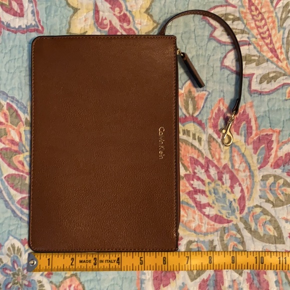 Calvin Klein Faux Leather Tote with Clutch Bag - Picture 13 of 17